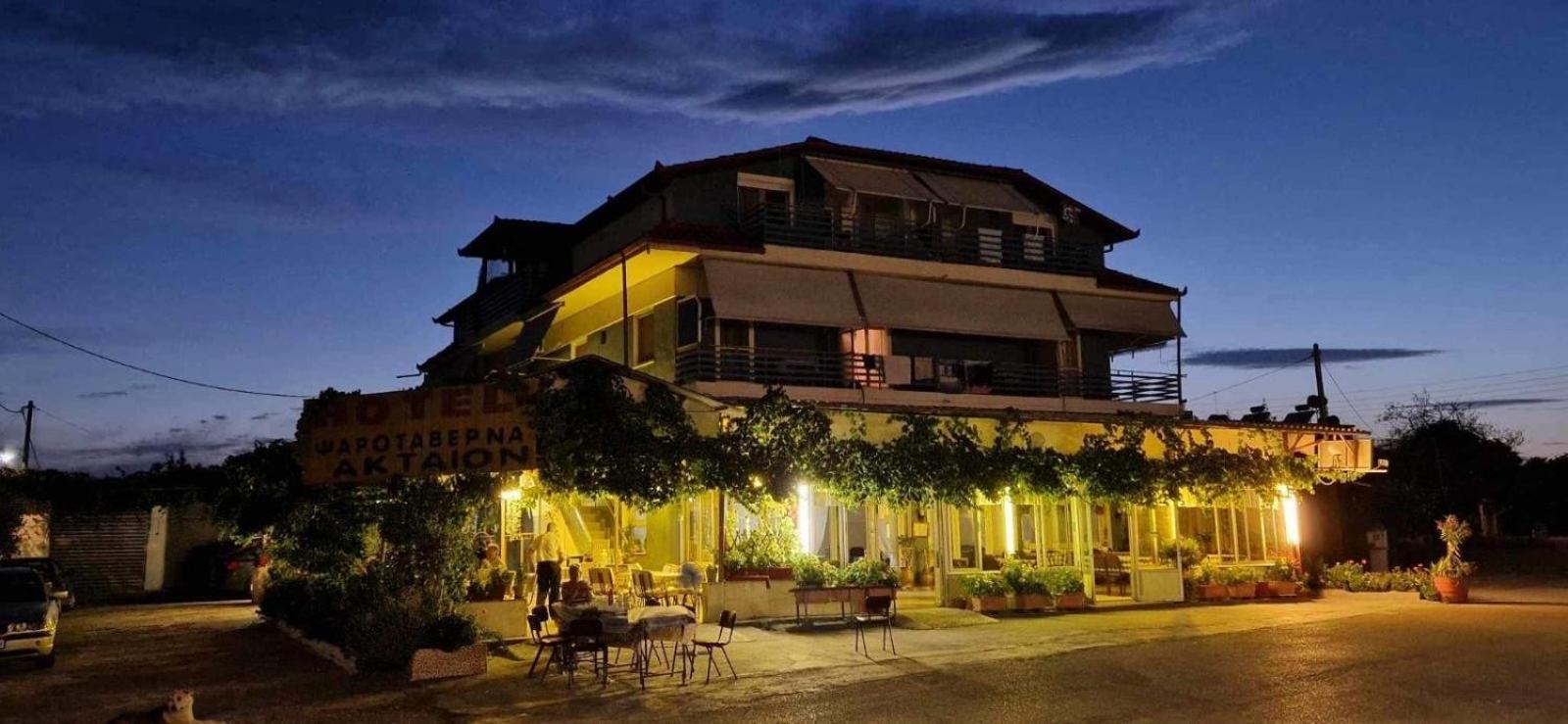Aktaion Hotel Skala Alykis Exterior foto